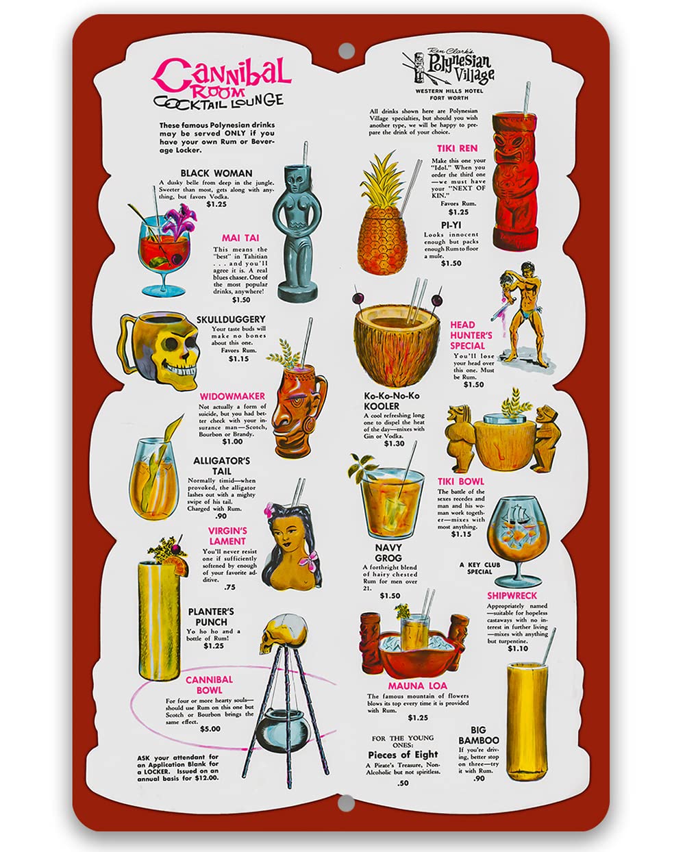 Menu Minuman Tiki Lounge Canni - Home Bar Lounge ulasan dan harga