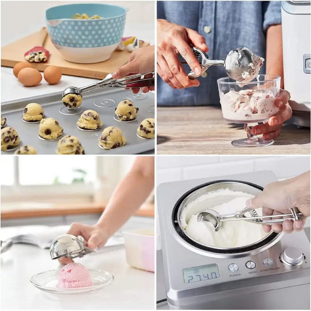 1 Buah Sendok Es Krim Baja Tah - Ice Mold Sphere ulasan dan harga